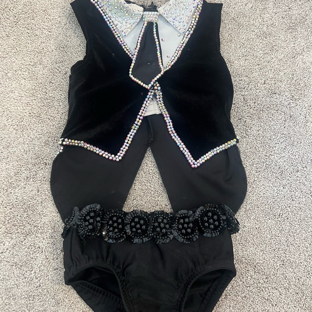 Dance costume tuxedo